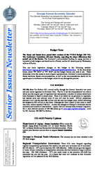 Senior issues newsletter [Vol. 33, No. 10 (Mar. 26, 2012)]