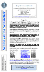 Senior issues newsletter [Vol. 33, No. 7 (Mar. 5, 2012)]