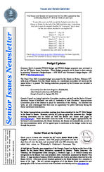 Senior issues newsletter [Vol. 34, No. 6 (Mar. 4, 2013)]