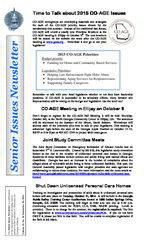 Senior issues newsletter [Vol. 35, No. 16 (Sept. 30, 2014)]