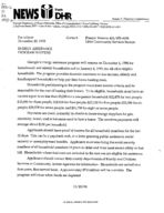 News from DHR [Nov. 20, 1998]