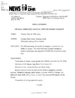News from DHR [May 15, 1998]