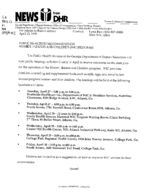 News from DHR [Apr. 13, 1999 I]