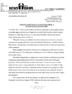 News from DHR: Thomson hosts public hearing November 13 on the State Plan for aging [Oct. 27, 2006]