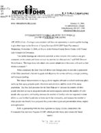 News from DHR: Covington hosts public hearing November 15 on the State Plan for aging [Oct. 31, 2006]