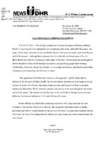 News from DHR: Flu officially arrives in Georgia [Nov. 20, 2006]