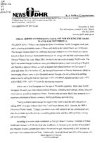News from DHR: Great American Smokeout, catalyst for kicking the habit, slated for November 16 [Nov. 8, 2006]