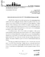 News from DHR: Mediation services for child visitation offered in Dekalb, Cobb [Aug. 28, 2006A]