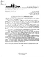News from DHR: Seasonal flu officially arrives in Georgia [Dec. 28, 2007]