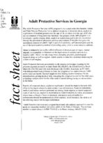 Adult Protective Services in Georgia