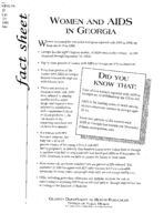 Women and AIDS in Georgia