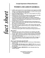 Women and AIDS in Georgia