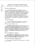 Fact sheet: questions and answers about E. coli 0157:H7 infection, No. 62 (Apr. 1998)