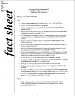 Fact sheet: tobacco use: facts and actions, No. 63 (July 2003)