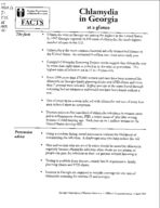 Chlamydia in Georgia at a glance