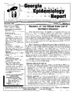 Georgia epidemiology report, Vol. 11, no. 12 (Dec. 1995)