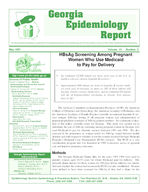 Georgia epidemiology report, Vol. 13, no. 5 (May 1997)