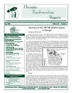 Georgia epidemiology report, Vol. 14, no. 5 (May 1998)