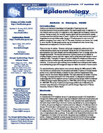 Georgia epidemiology report, Vol. 17, no. 3 (Mar. 2001)