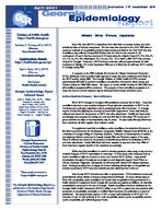 Georgia epidemiology report, Vol. 17, no. 4 (Apr. 2001)