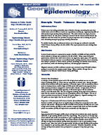 Georgia epidemiology report, Vol. 18, no. 8 (Aug. 2002)