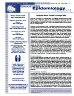 Georgia epidemiology report, Vol. 20, no. 4 (Apr. 2004)