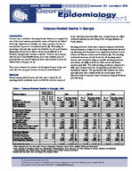 Georgia epidemiology report, Vol. 21, no. 6 (June 2005)