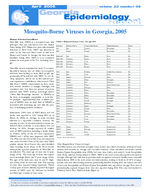 Georgia epidemiology report, Vol. 22, no. 04 (Apr. 2006)