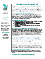 Child Protective Services (CPS) [2013]