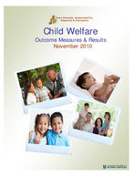 Child welfare outcome measures and results, Nov. 2010