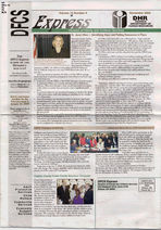DFCS express, Vol. 14 [i.e. 18], no. 4 (Nov. 2003)