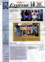 DFCS express, Vol. 22, no. 4 (Fourth quarter 2007)