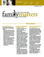 Family matters, Vol. 1, no. 2 (Winter 2005)