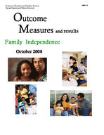 Family independence outcome measures and results [Oct. 2008]