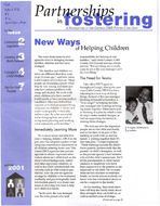 Partnerships in fostering: a newsletter of the Georgia DHR Foster Care Unit, Winter 2001