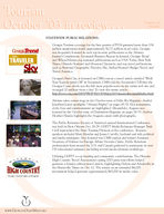 Tourism in review [Oct. 2003]