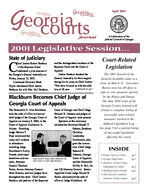 Georgia courts journal, Apr. 2001