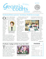 Georgia courts journal, Apr. 2006