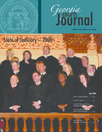Georgia courts journal, Apr. 2008