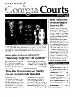 Georgia courts journal, Vol. 23, no. 3 (Jan. 1996)