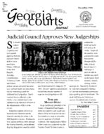 Georgia courts journal, Vol. 26, no. 6 (Dec. 1999)