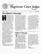 Council of Magistrate Court Judges newsletter, Feb. 2007