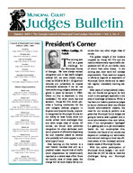 Municipal Court Judges bulletin, Summer 2004