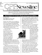 CPP newsline [Vol. 4, no. 1 (Spring/Summer 2001)]