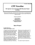 CPP newsline [Vol. 6, no. 1 (Winter 2003)]