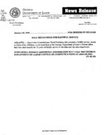 News release [Jan. 20, 1998CC]