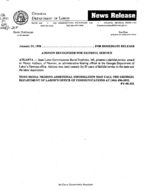 News release [Jan. 20, 1998F]