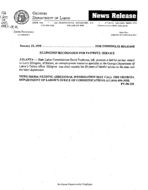 News release [Jan. 20, 1998K]