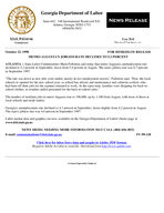News release, Oct. 22, 1998C