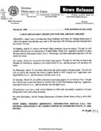 News release [Mar. 20, 1998]